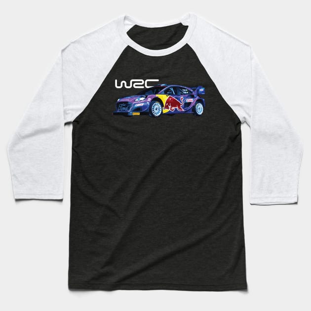 WRC ford puma - Sebastien loeb Rally1 M-Sport Craig Breen Baseball T-Shirt by cowtown_cowboy